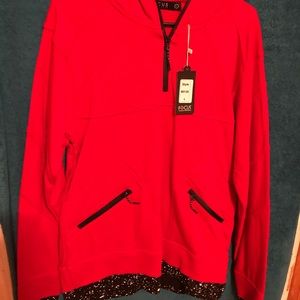Red Focus Pullover